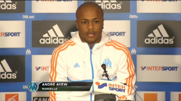 OM - A.Ayew : 'Un grand match pour toute l'Europe'